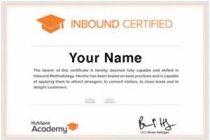 Certificates in Digital Marketing