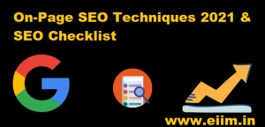 On Page SEO Techniques 2021